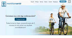 Desktop Screenshot of monbilansante.com